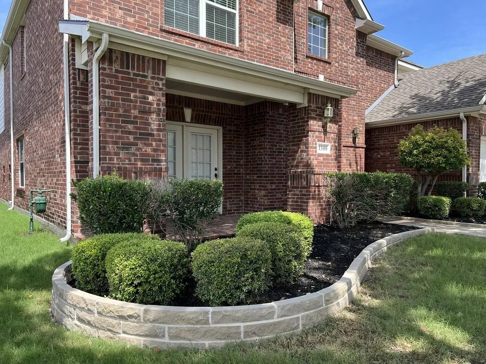 Expert lawn mowing service in Celina, TX by Pristine Landscaping and Lighting.