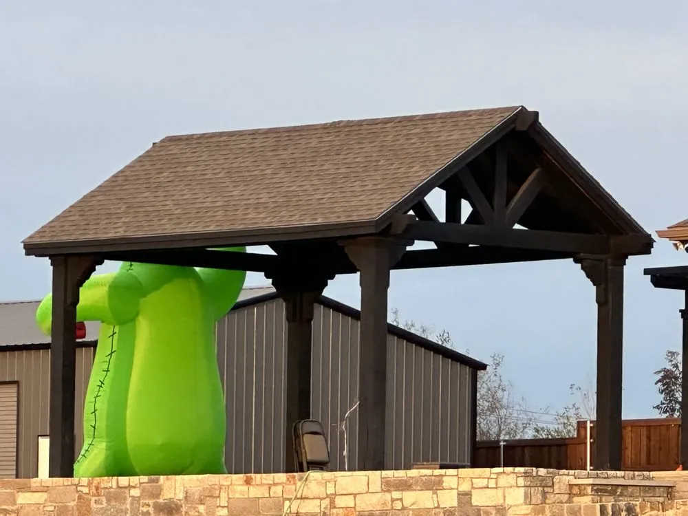 Local landscape installation in Celina, TX by Pristine Landscaping and Lighting.