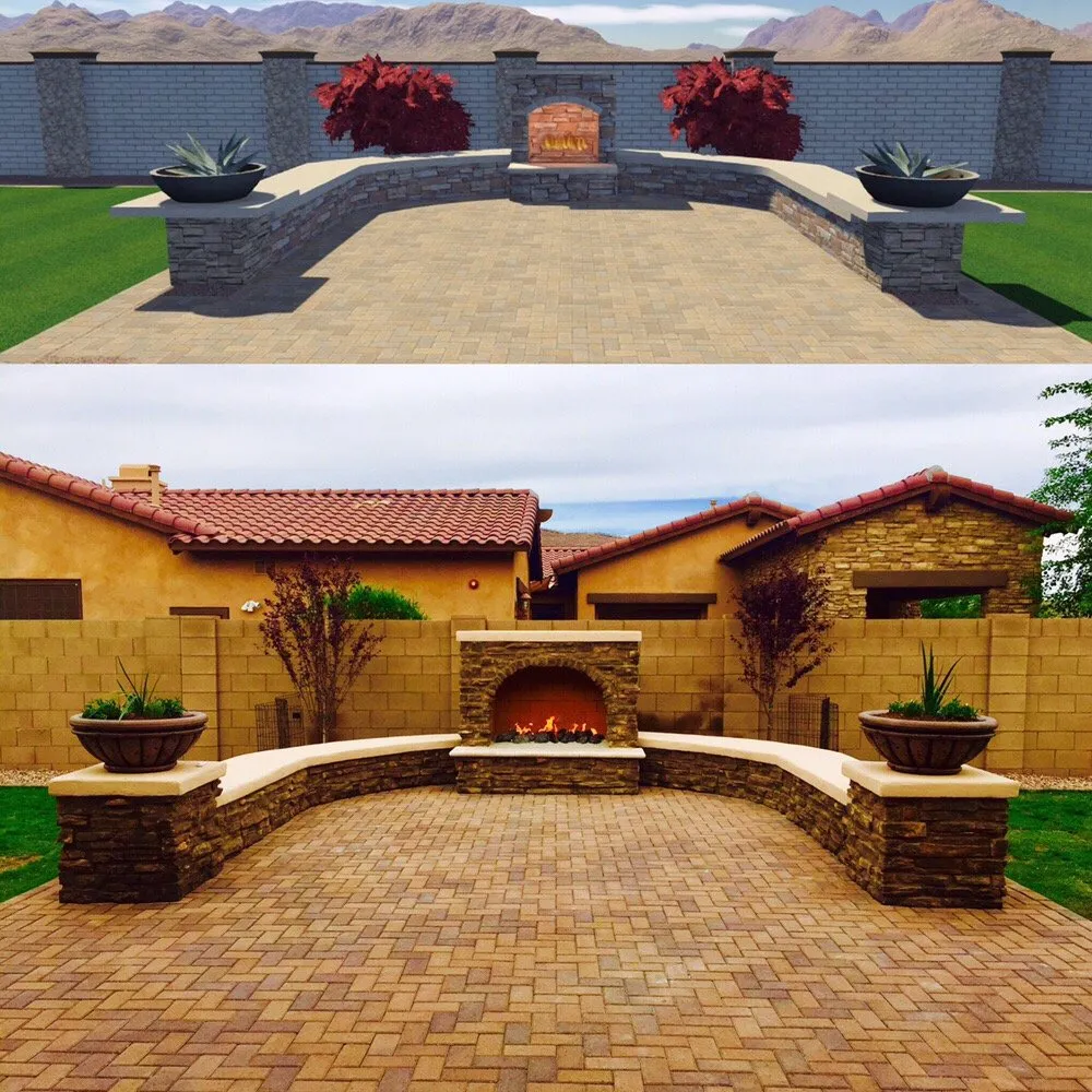 Reliable yard maintenance for residential properties in Peoria, AZ by Pristine Landscaping