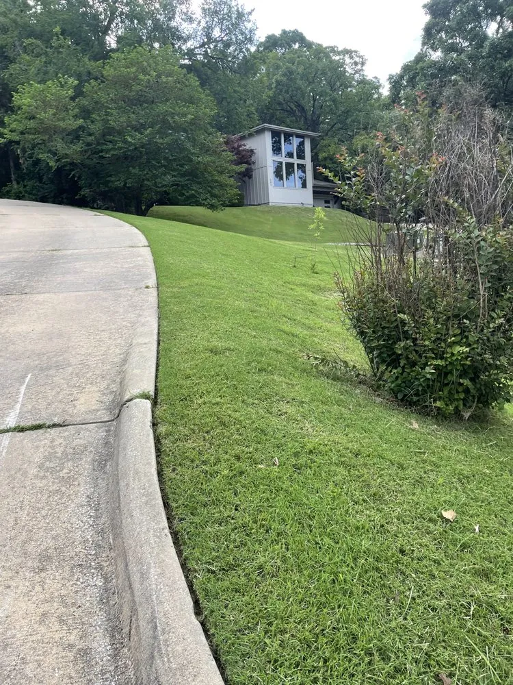 Custom residential landscaping in Springdale, AR by Pristine Landscaping