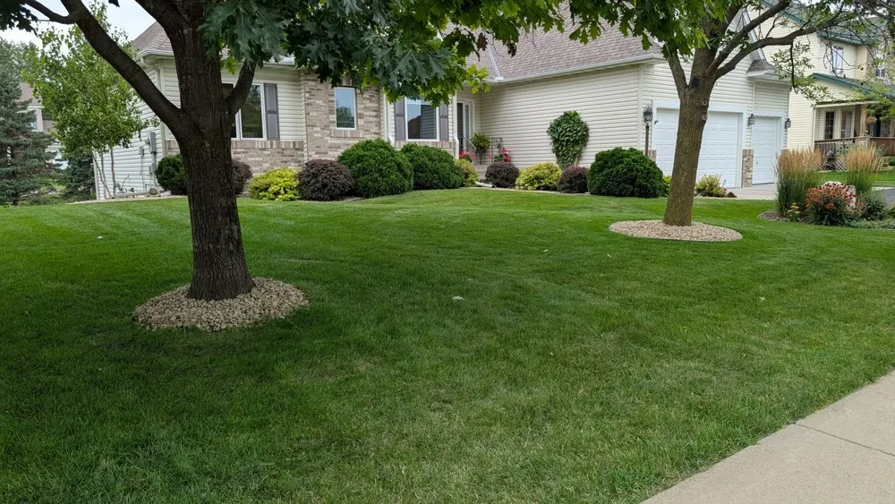 Expert residential landscaping for residential properties across Blaine, MN - Pristine Lawn Care