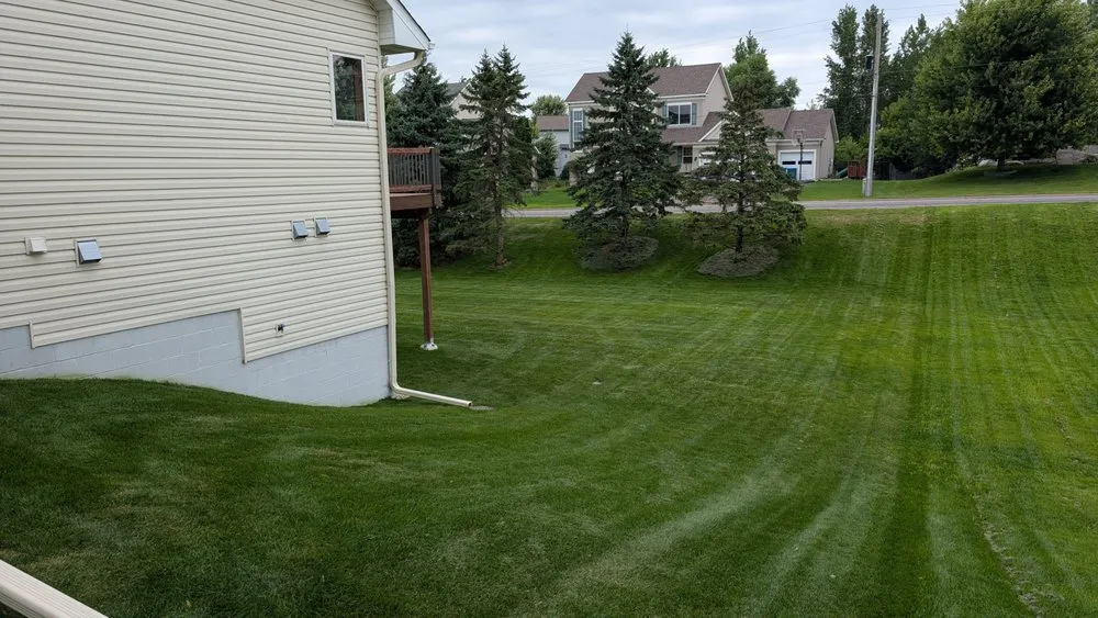 Custom yard maintenance with custom design across Blaine, MN - Pristine Lawn Care