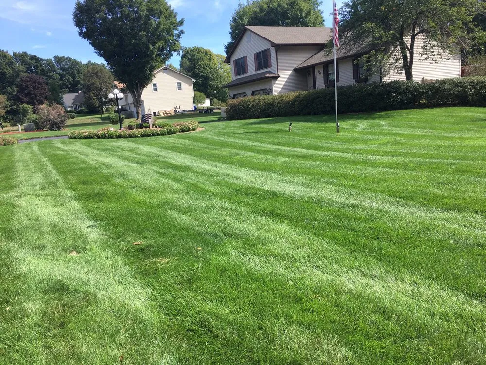 Expert garden landscaping in Tolland, CT by Pristine Lawn Care
