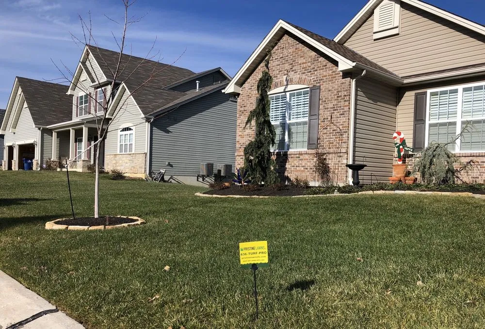Expert landscape installation for beautiful yards in Wentzville, MO by Pristine Lawns