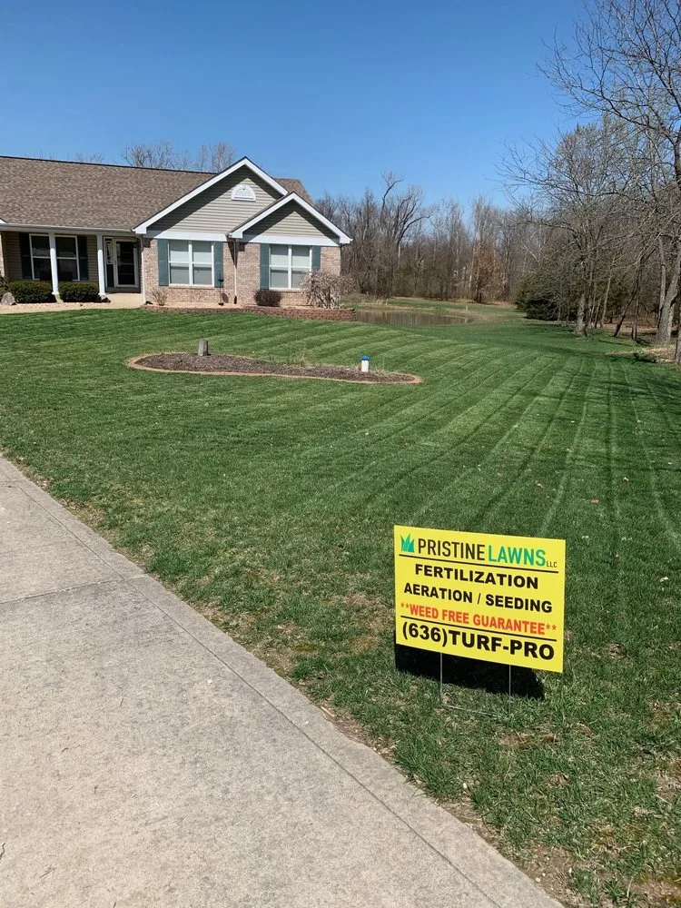 Reliable yard maintenance with custom design in Wentzville, MO by Pristine Lawns