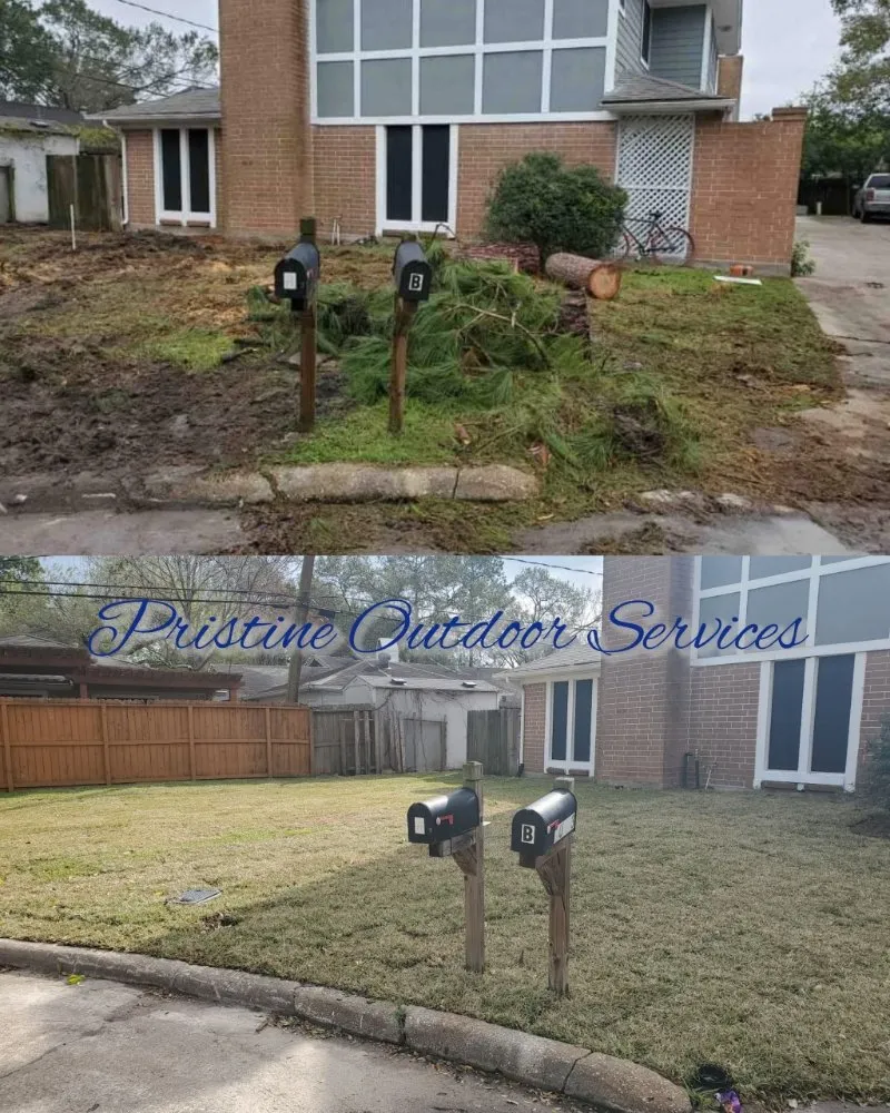 Trusted garden landscaping for beautiful yards in Houston, TX by Pristine Outdoor Services