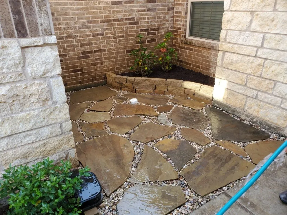 Expert landscape design for outdoor upgrades in Houston, TX by Pristine Outdoor Services