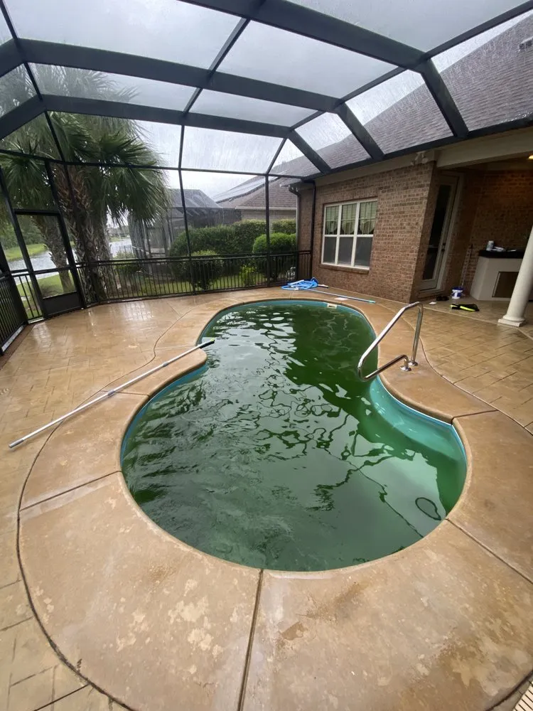 Local landscape installation in Wilmington, NC - Pristine Pool & Lawn