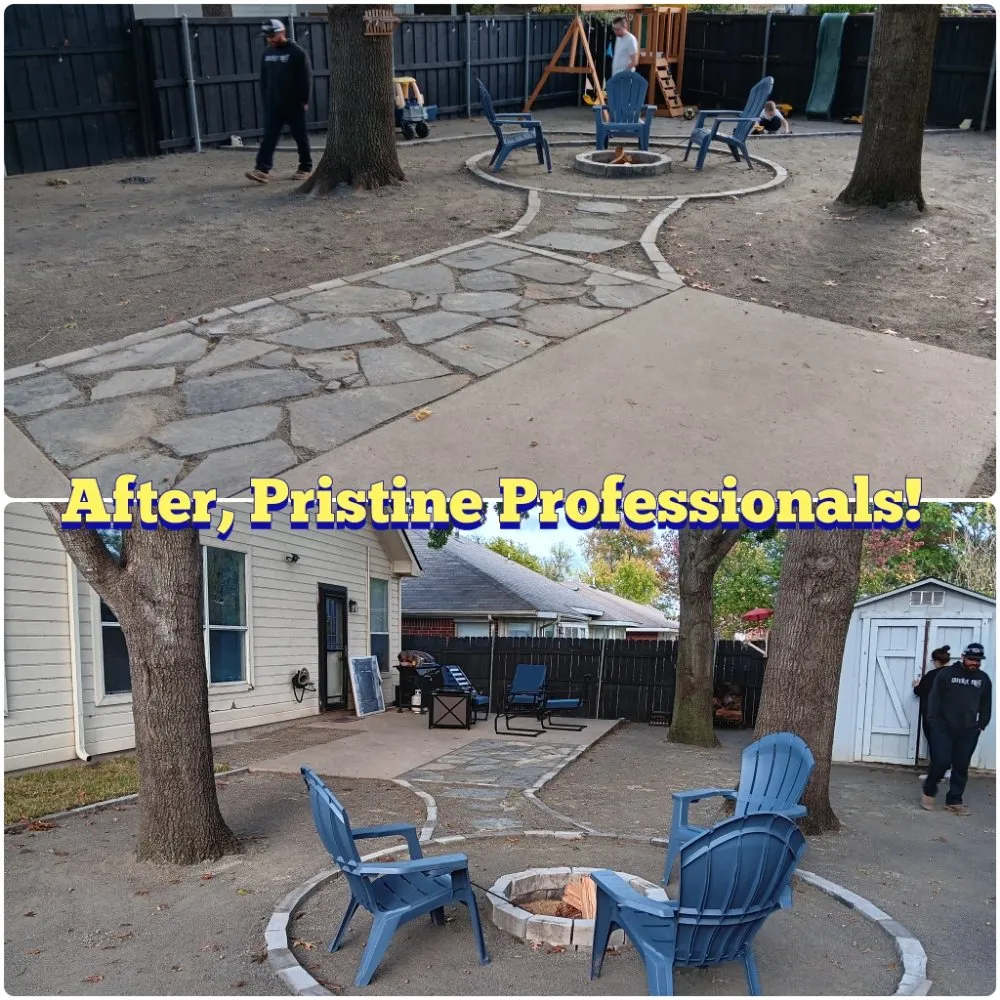 Top-rated outdoor landscaping in Plano, TX by Pristine Professionals