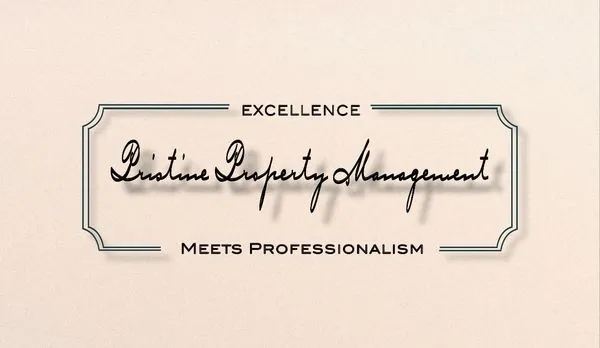 Pristine Property Management Logo