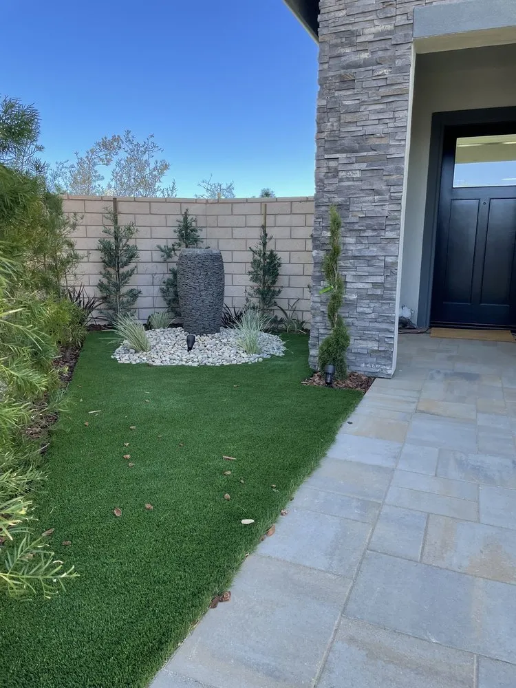 Professional yard cleanup service for year-round maintenance in Orange, CA by Pristine Scapes