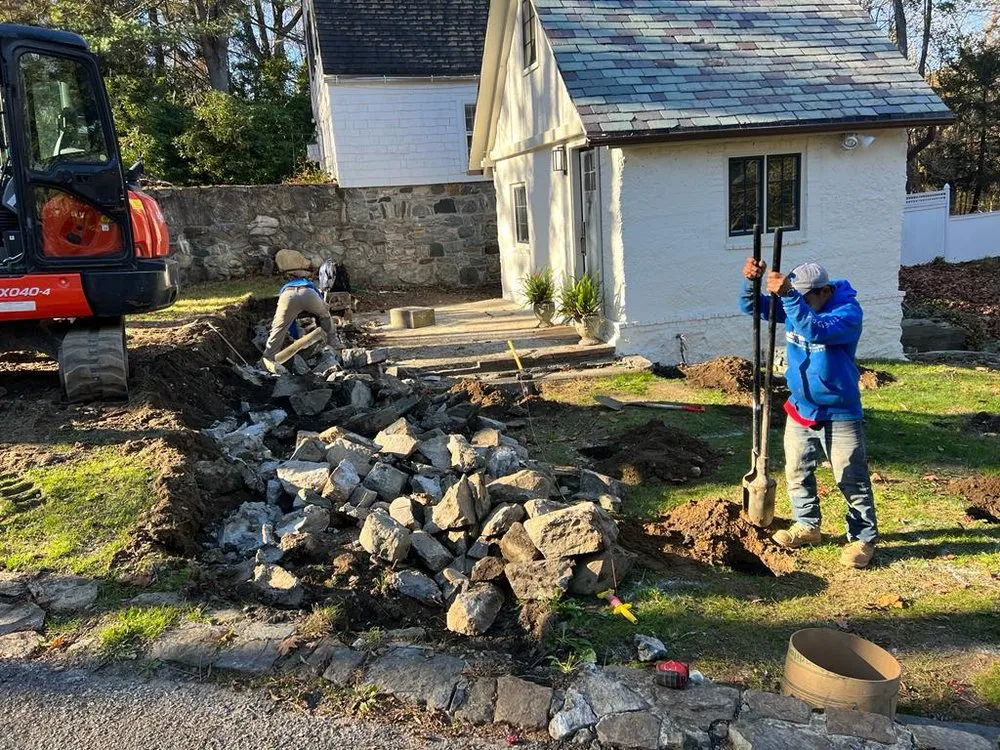 Custom garden landscaping experts serving Spring Valley, NY - Pristine Stonework & Landscape Design