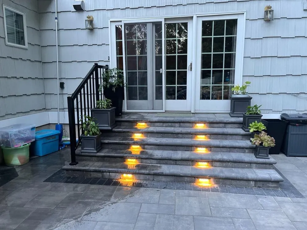 Expert landscape installation for homes in Spring Valley, NY by Pristine Stonework & Landscape Design