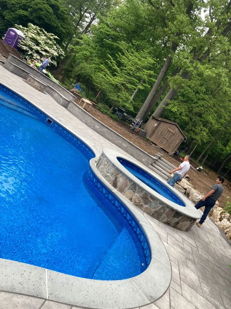 Professional landscape installation in Spring Valley, NY - Pristine Stonework & Landscape Design