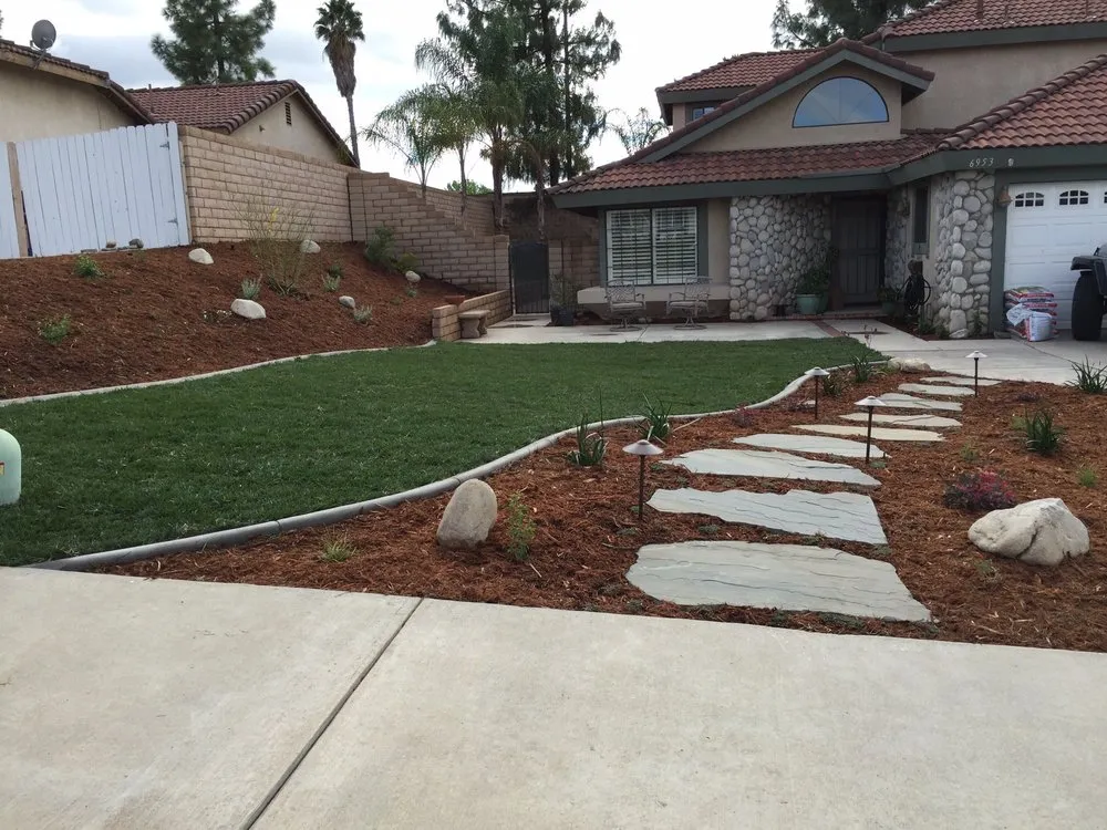 Local lawn mowing service for homes in Moreno Valley, CA by Pro-Advance Landscape & Construction