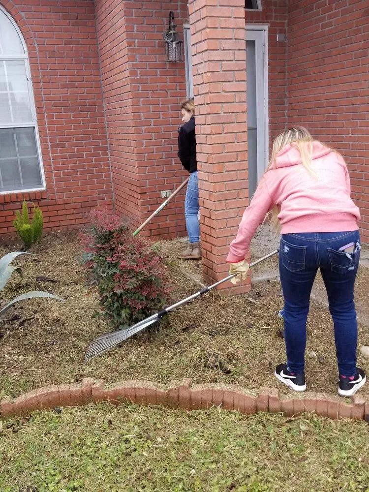 Custom landscape installation in Panama City, FL by Pro Build Cleaning