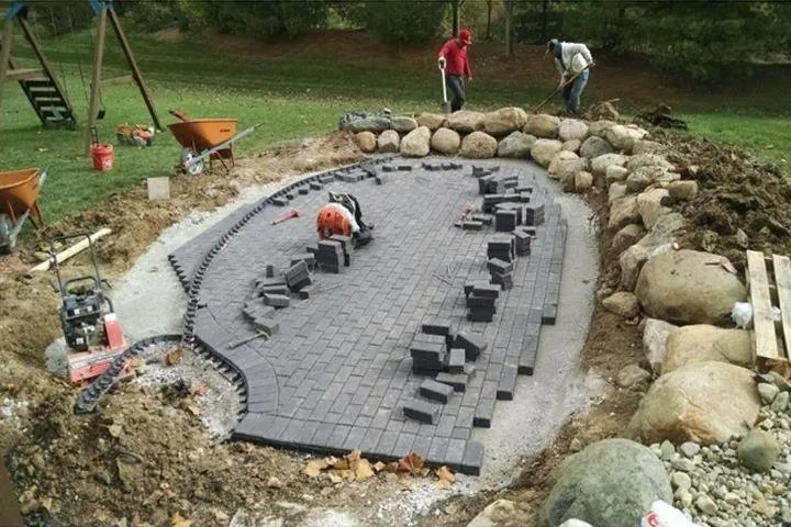 Custom yard cleanup service with custom design across Greenfield, IN - Pro Cut Lawn And Landscape