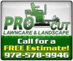 Affordable garden landscaping experts serving Plano, TX - Pro Cut Lawn Care and Landscape
