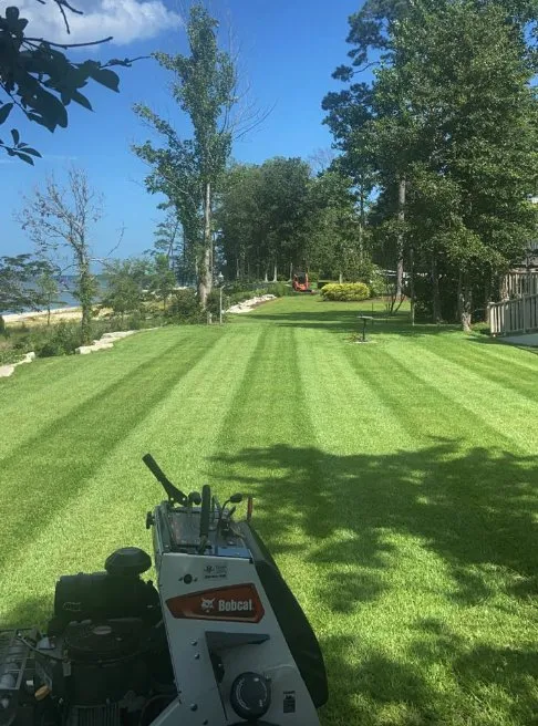 Expert lawn mowing service for year-round maintenance in Havelock, NC by Pro Edge Lawn Care And Maintenance