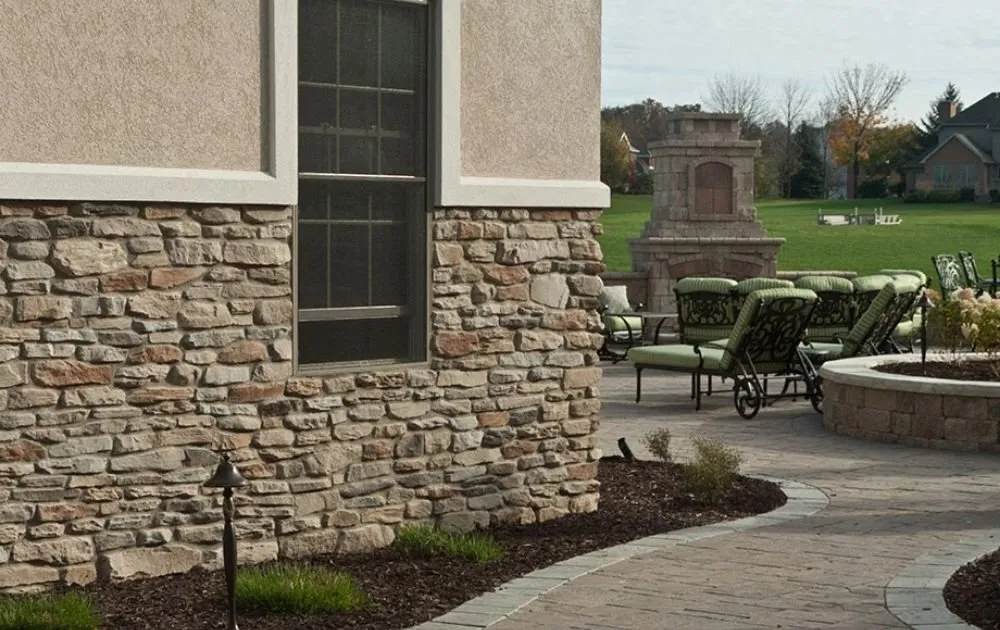 Top-rated garden landscaping for homes in Canton, OH by Pro Exterior Design