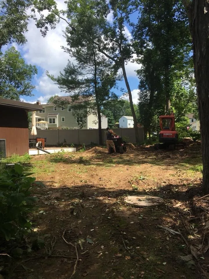 Custom residential landscaping with custom design across Guilford, CT - Pro Grass