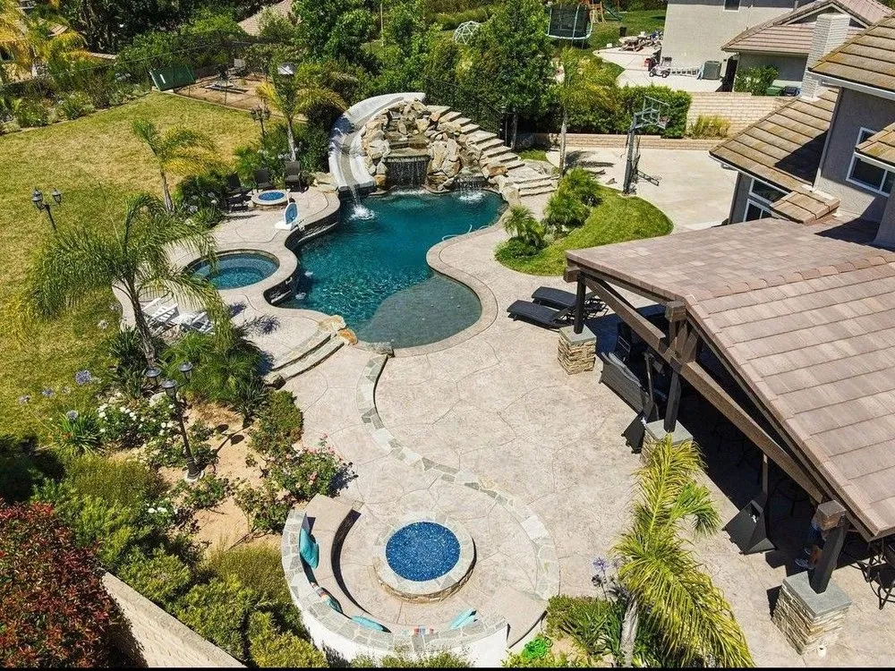 Custom garden landscaping for residential properties in Lancaster, CA by Pro Green Landscape