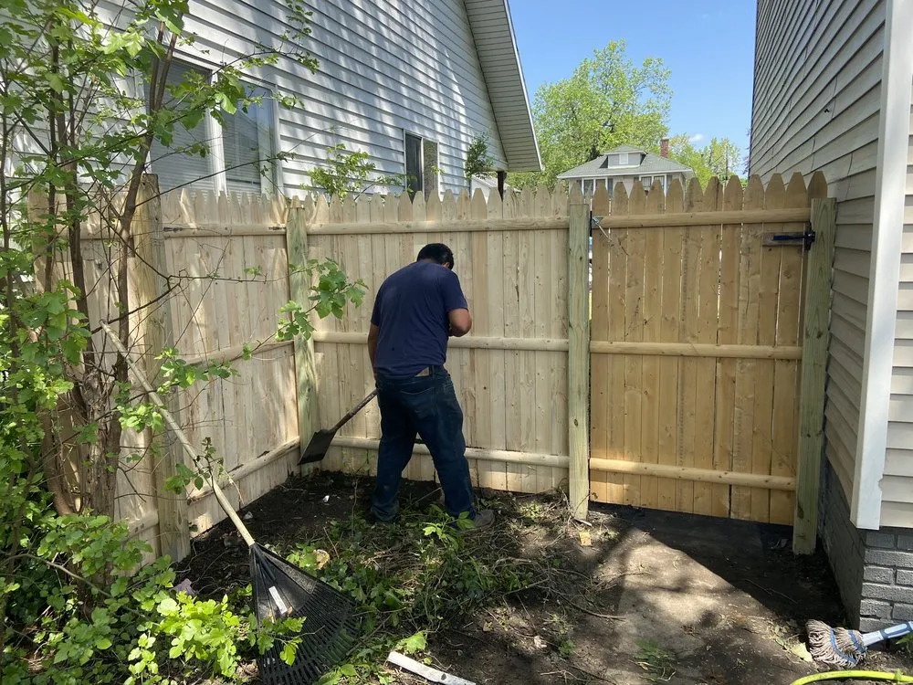 Affordable landscape installation with custom design in South Bend, IN by Pro Investments