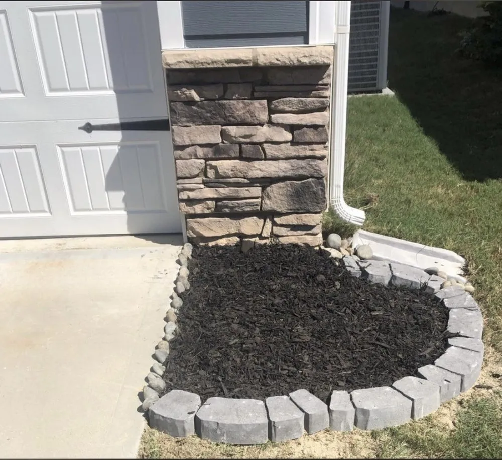 Local garden landscaping in Greenville, SC by Pro Kutz Lawn Care & Landscaping Services