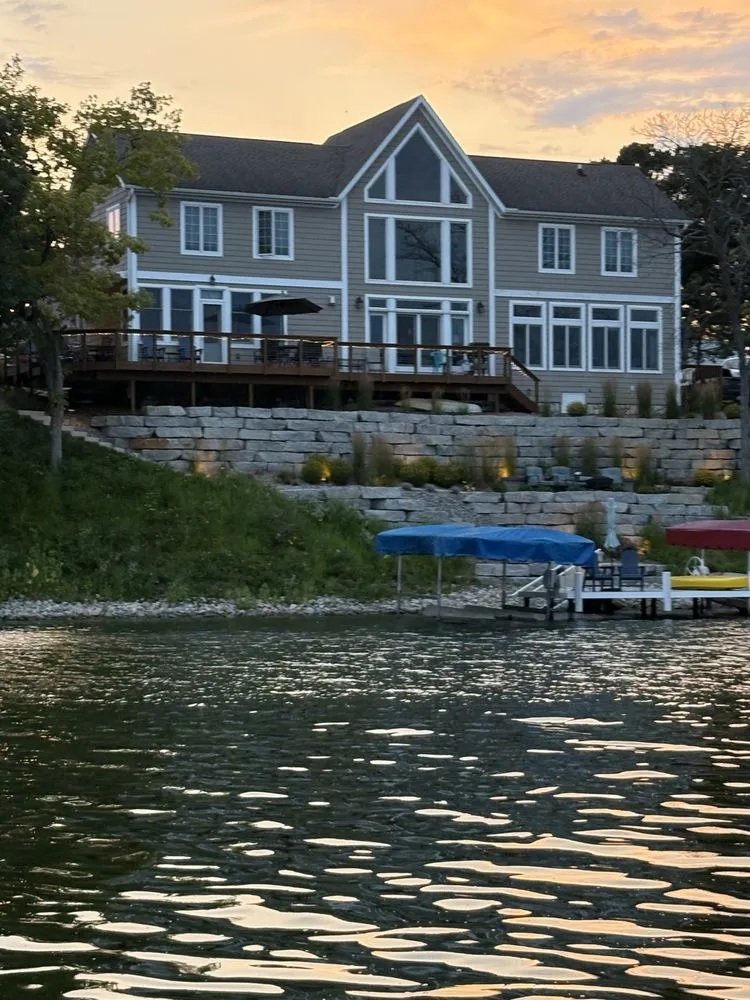 Custom landscape installation in Whitewater, WI by Pro Landscape Supply