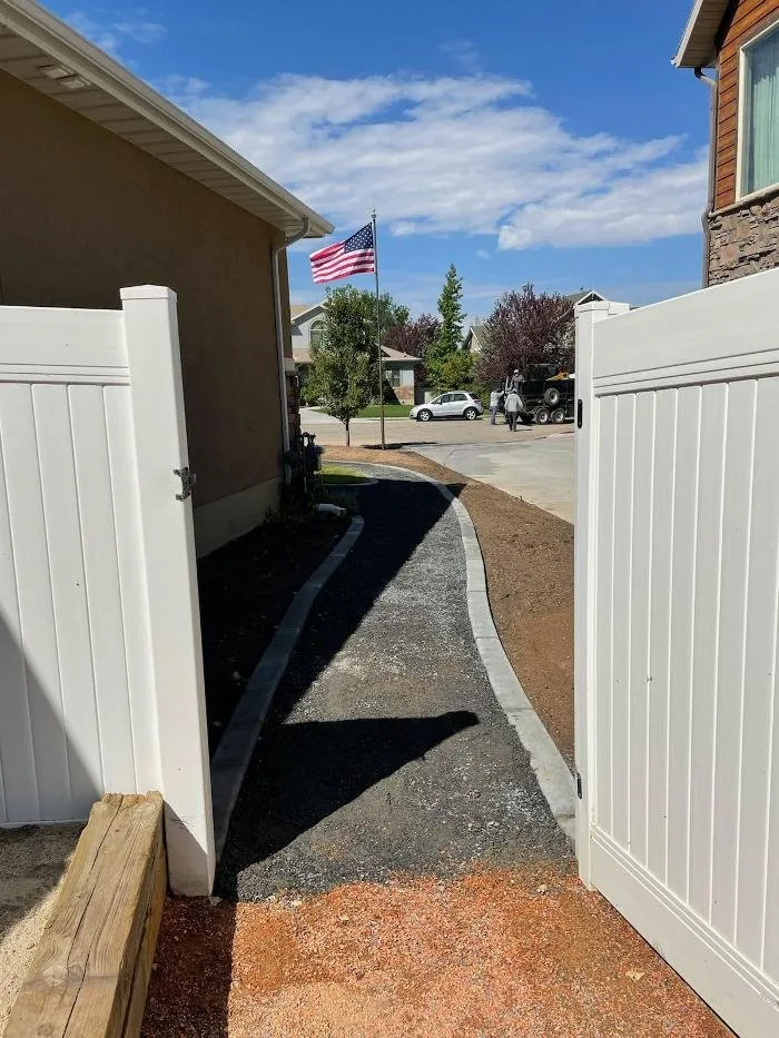 Custom landscape design in Clinton, UT by Pro Landscape Utah