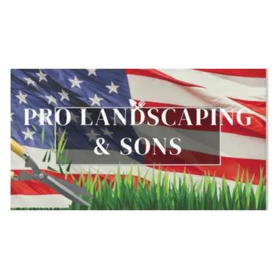Pro Landscaping & Sons Logo