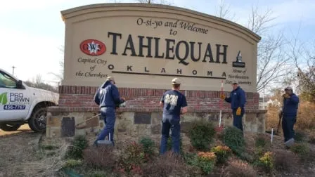 Professional landscape design for year-round maintenance across Tahlequah, OK - Pro Lawn & Pest Control