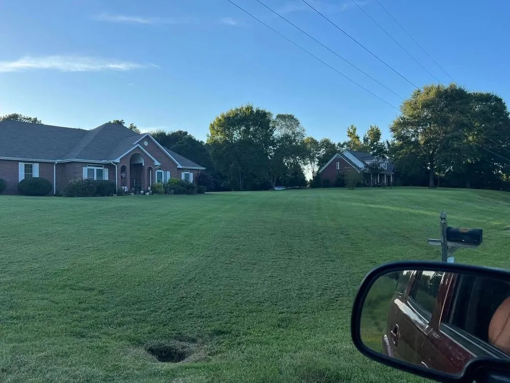 Affordable lawn mowing service with custom design in Sardis, MS by Pro Lawn and Services