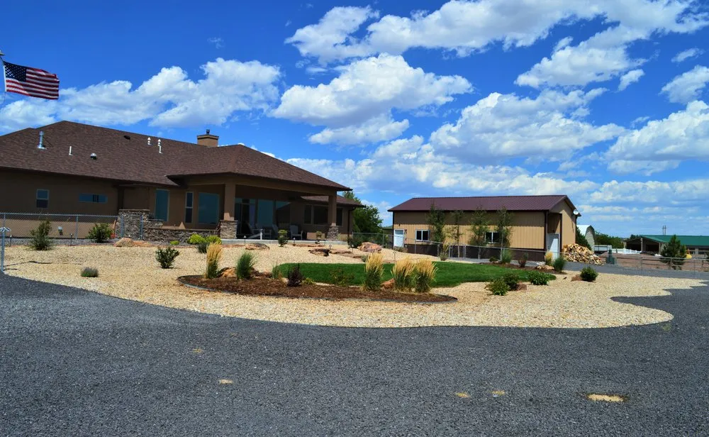 Custom landscape installation in Pueblo, CO by Pro Lawn Care & Landscaping