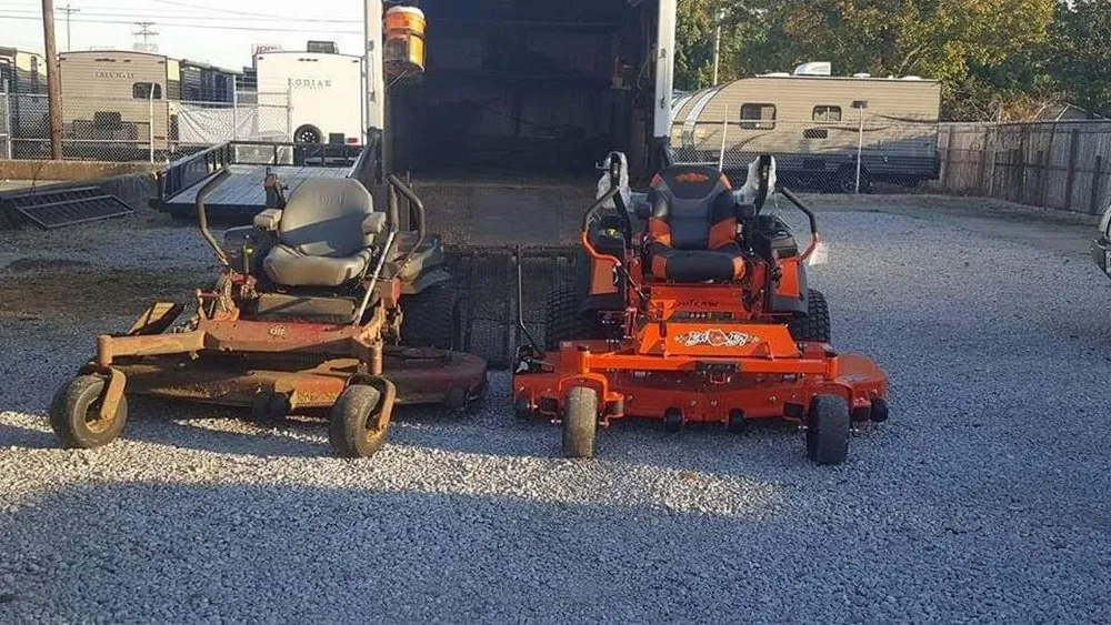 Local outdoor landscaping with custom design in Madisonville, KY by Pro-Lawn Care of Hopkins