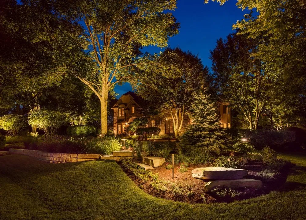 Reliable garden landscaping in Tulsa, OK by Pro Light