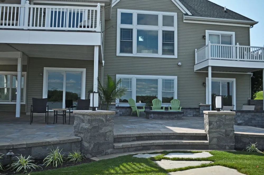 Expert residential landscaping for residential properties in Byron Center, MI by Pro-Mow Lawn Care & Landscaping