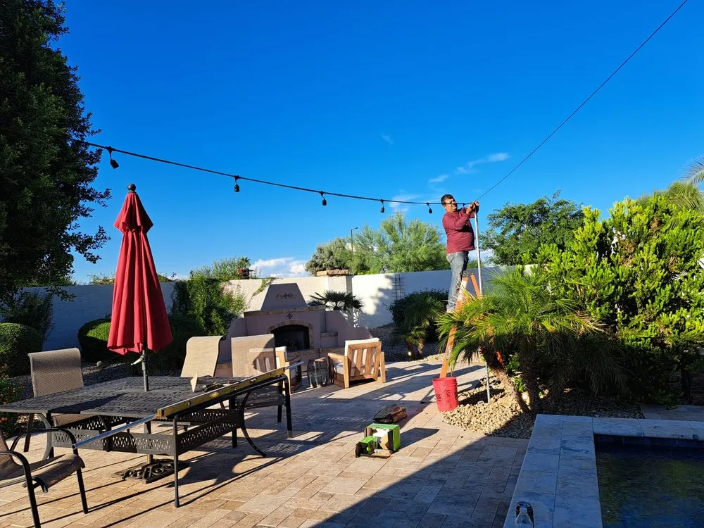 Local landscape installation in El Mirage, AZ by Pro Natural Landscape