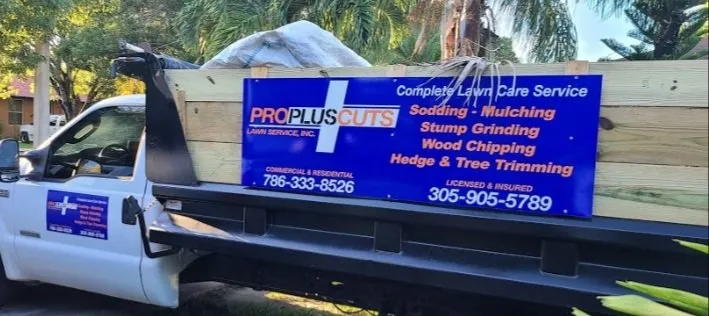 Reliable landscaping services for residential properties in Homestead, FL by Pro Plus Cuts Lawn Service