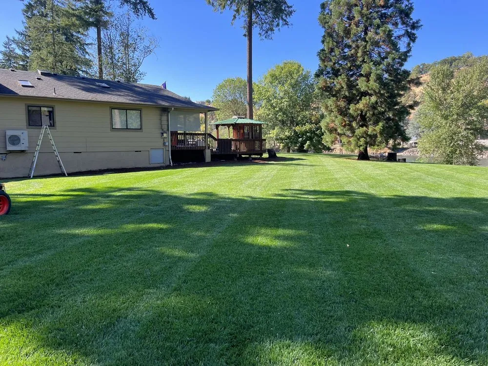 Custom residential landscaping in Roseburg North, OR by Pro property Improvements