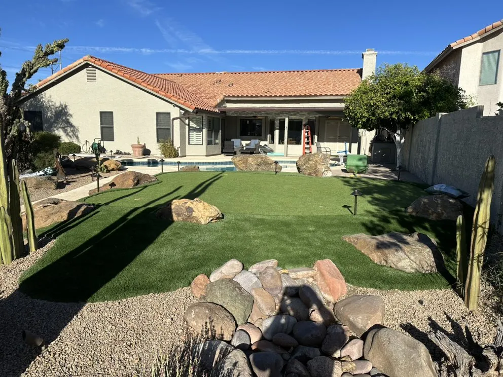 Top-rated landscape design for beautiful yards across Phoenix, AZ - Pro Putt Construction
