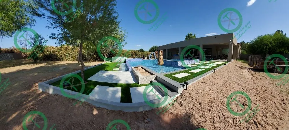 Custom outdoor landscaping for beautiful yards across Phoenix, AZ - Pro Putt Construction