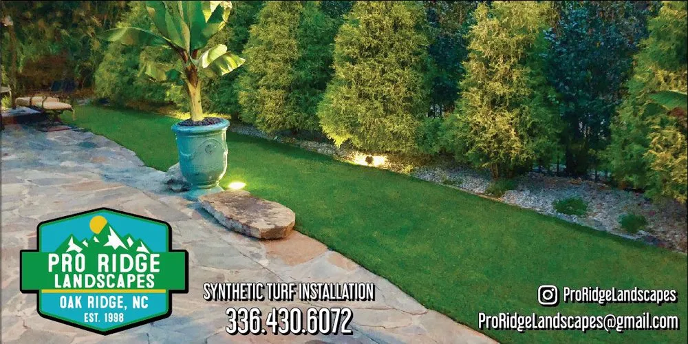 Reliable landscape design for beautiful yards in Oak Ridge, NC by Pro Ridge Landscapes