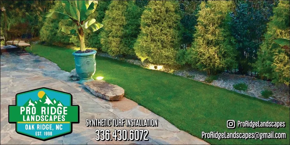 Expert garden landscaping for residential properties in Oak Ridge, NC by Pro Ridge Landscapes