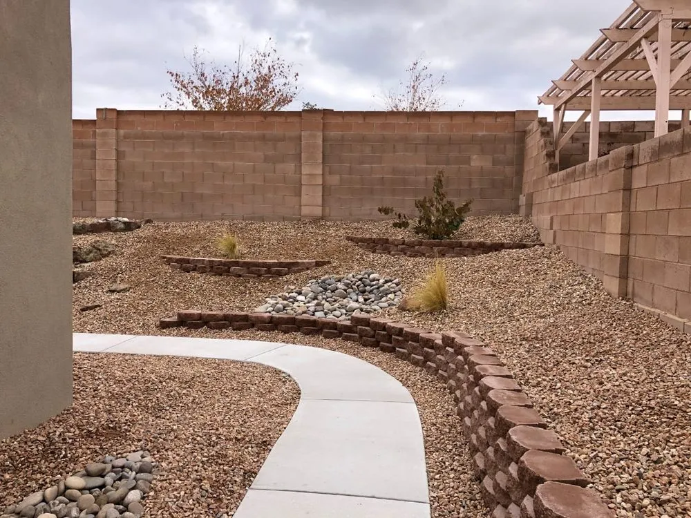 Local lawn care service with custom design in Albuquerque, NM by Pro Scape