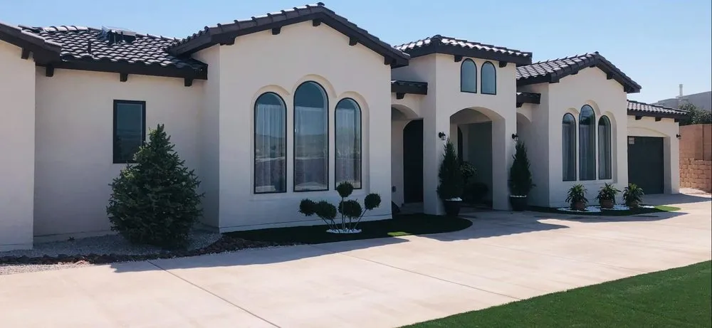 Professional lawn mowing service for year-round maintenance in Albuquerque, NM by Pro Scape