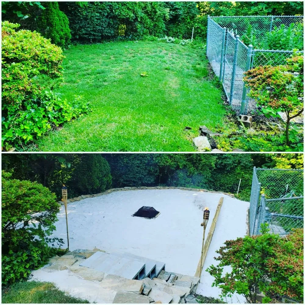 Affordable landscape design with custom design in Conover, NC by Pro Series Lawn Care