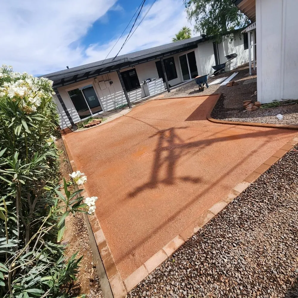 Trusted yard cleanup service for residential properties in Phoenix, AZ by Pro-Service Landscaping & Construction