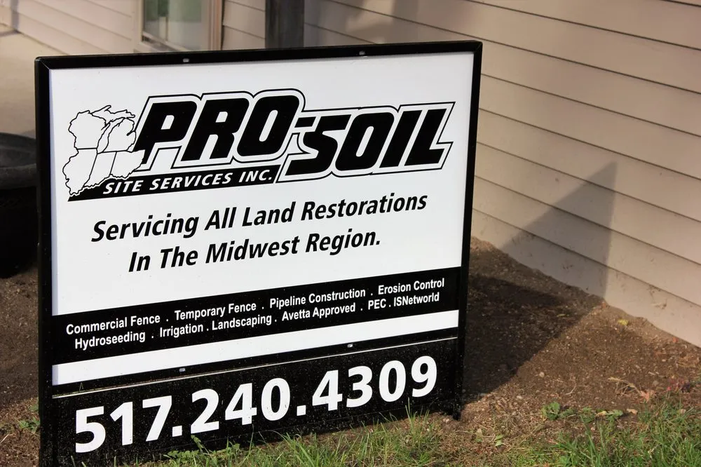 Expert landscaping services in Belleville, MI by Pro-Soil Site Services