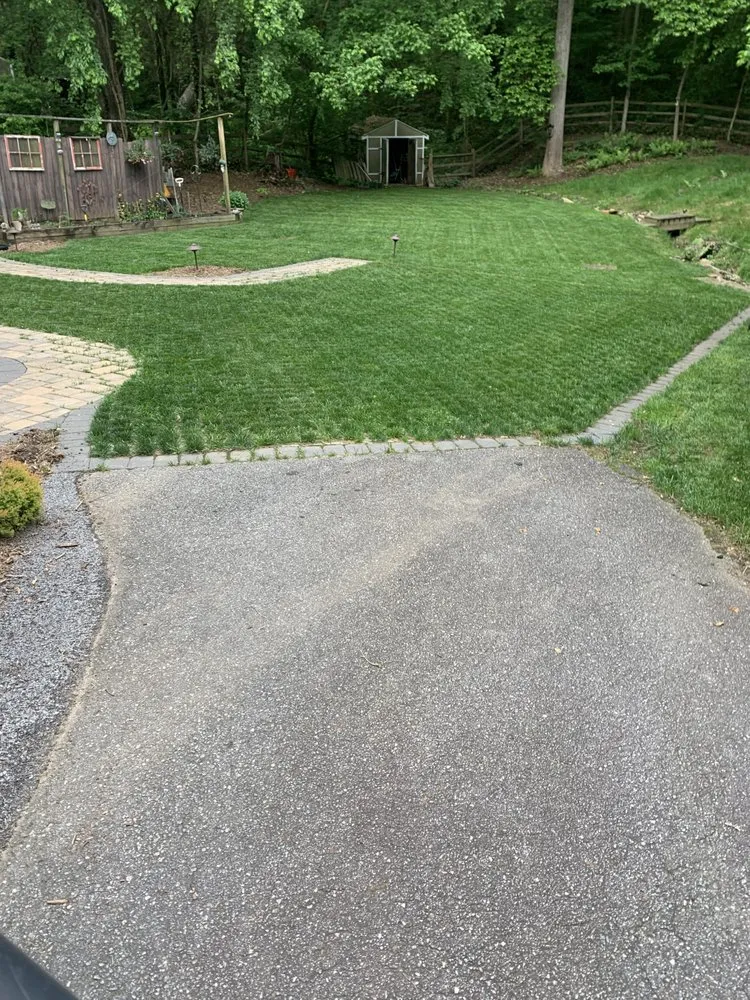 Custom garden landscaping for residential properties in Asheville, NC by Pro Style Lawn